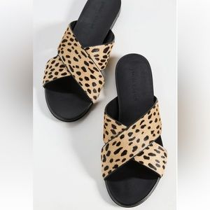 Jenni Kayne Pony Hair Crossover Sandals |37